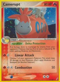 Camerupt, Crystal Guardians 3/100