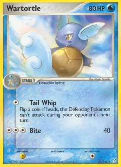 Wartortle, Crystal Guardians 43/100