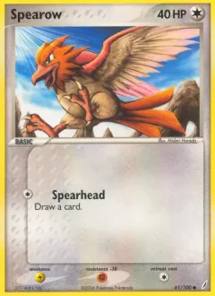 Spearow, Crystal Guardians 61/100