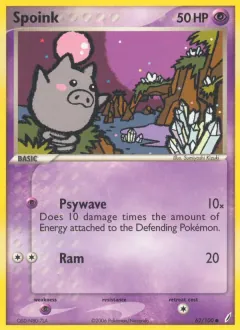 Spoink, Crystal Guardians 62/100