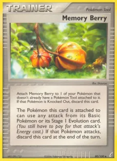 Memory Berry, Crystal Guardians 80/100