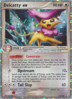 Delcatty ex, Crystal Guardians 91/100