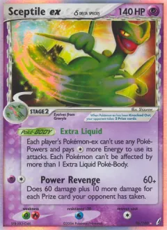 Sceptile ex δ, Crystal Guardians 96/100
