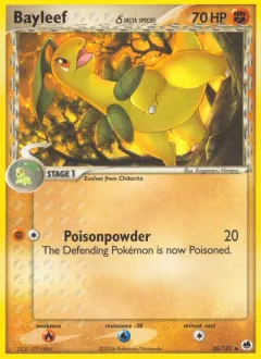 Bayleef δ, Dragon Frontiers 26/101