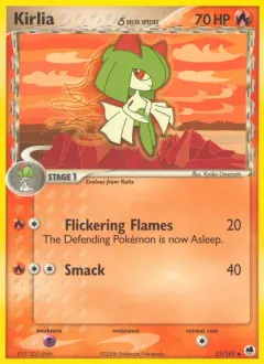 Kirlia δ, Dragon Frontiers 33/101