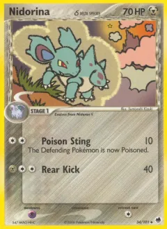 Nidorina δ, Dragon Frontiers 34/101