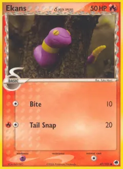 Ekans δ, Dragon Frontiers 47/101