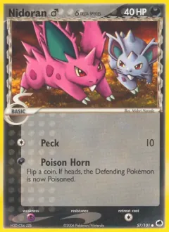 Nidoran♂ δ, Dragon Frontiers 57/101