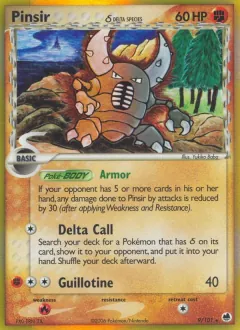 Pinsir δ, Dragon Frontiers 9/101