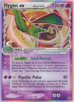 Flygon ex δ, Dragon Frontiers 92/101