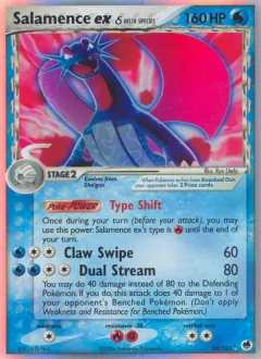 Salamence ex δ, Dragon Frontiers 98/101