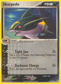 Sharpedo, Power Keepers 38/108