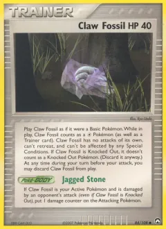 Claw Fossil, Power Keepers 84/108