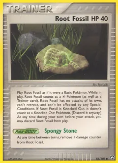Root Fossil, Power Keepers 86/108