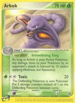 Arbok, Sandstorm 29/100