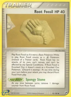 Root Fossil, Sandstorm 92/100
