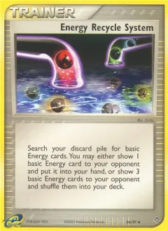 Energy Recycle System, Dragon 84/97