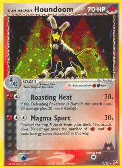 Team Magma's Houndoom, Team Magma vs Team Aqua 10/95
