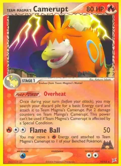 Team Magma's Camerupt, Team Magma vs Team Aqua 19/95