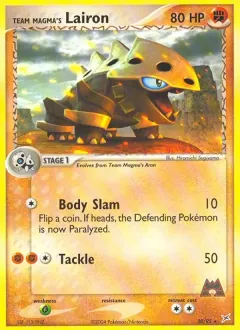 Team Magma's Lairon, Team Magma vs Team Aqua 20/95