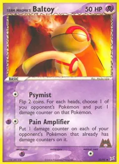 Team Magma's Baltoy, Team Magma vs Team Aqua 32/95