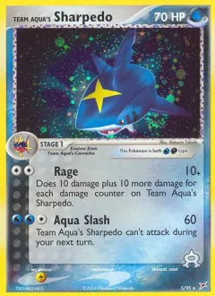 Team Aqua's Sharpedo, Team Magma vs Team Aqua 5/95