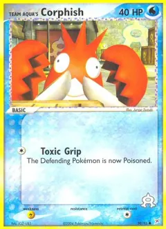 Team Aqua's Corphish, Team Magma vs Team Aqua 50/95
