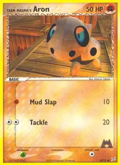 Team Magma's Aron, Team Magma vs Team Aqua 58/95