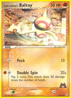 Team Magma's Baltoy, Team Magma vs Team Aqua 60/95