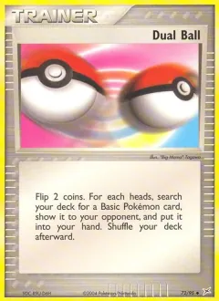 Dual Ball, Team Magma vs Team Aqua 72/95
