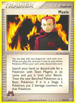 Maxie, Team Magma vs Team Aqua 73/95