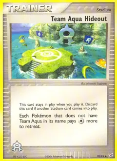 Team Aqua Hideout, Team Magma vs Team Aqua 78/95