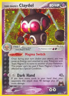 Team Magma's Claydol, Team Magma vs Team Aqua 8/95