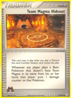 Team Magma Hideout, Team Magma vs Team Aqua 83/95