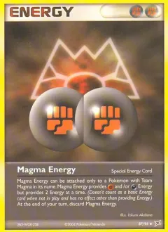 Magma Energy, Team Magma vs Team Aqua 87/95