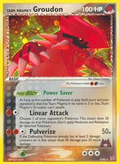 Team Magma's Groudon, Team Magma vs Team Aqua 9/95