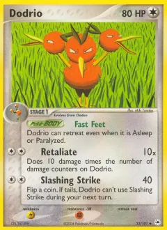 Dodrio, Hidden Legends 33/101