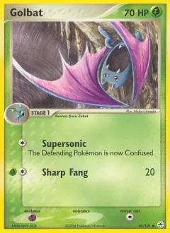 Golbat, Hidden Legends 36/101