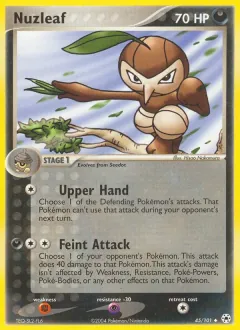 Nuzleaf, Hidden Legends 45/101