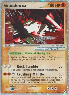 Groudon ex, Hidden Legends 93/101