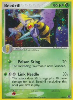 Beedrill, FireRed & LeafGreen 1/112
