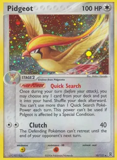 Pidgeot, FireRed & LeafGreen 10/112