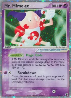 Mr. Mime ex, FireRed & LeafGreen 110/112