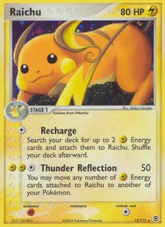 Raichu, FireRed & LeafGreen 12/112
