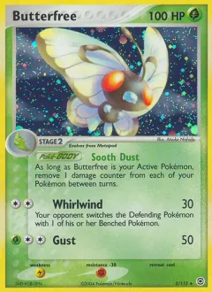 Butterfree, FireRed & LeafGreen 2/112
