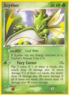 Scyther, FireRed & LeafGreen 29/112