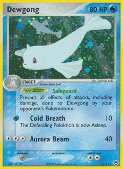 Dewgong, FireRed & LeafGreen 3/112