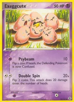 Exeggcute, FireRed & LeafGreen 33/112