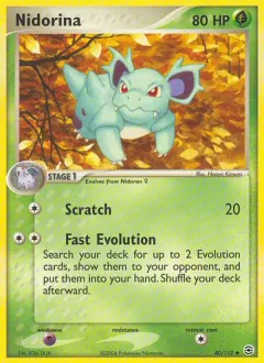 Nidorina, FireRed & LeafGreen 40/112