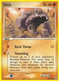 Onix, FireRed & LeafGreen 42/112